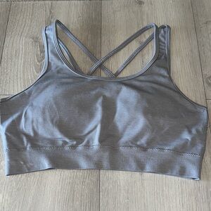 Alphalete Gray Women's Sports Bra